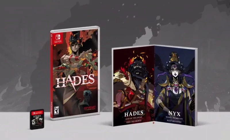 เกม Hades แบบตลับเกมบน Nintendo Switch เปิดตัวแรง ขายดีในอังกฤษ 1 hades physical edition2 | Nintendo Switch | เกม Hades แบบตลับเกมบน Nintendo Switch เปิดตัวแรง ขายดีในอังกฤษ