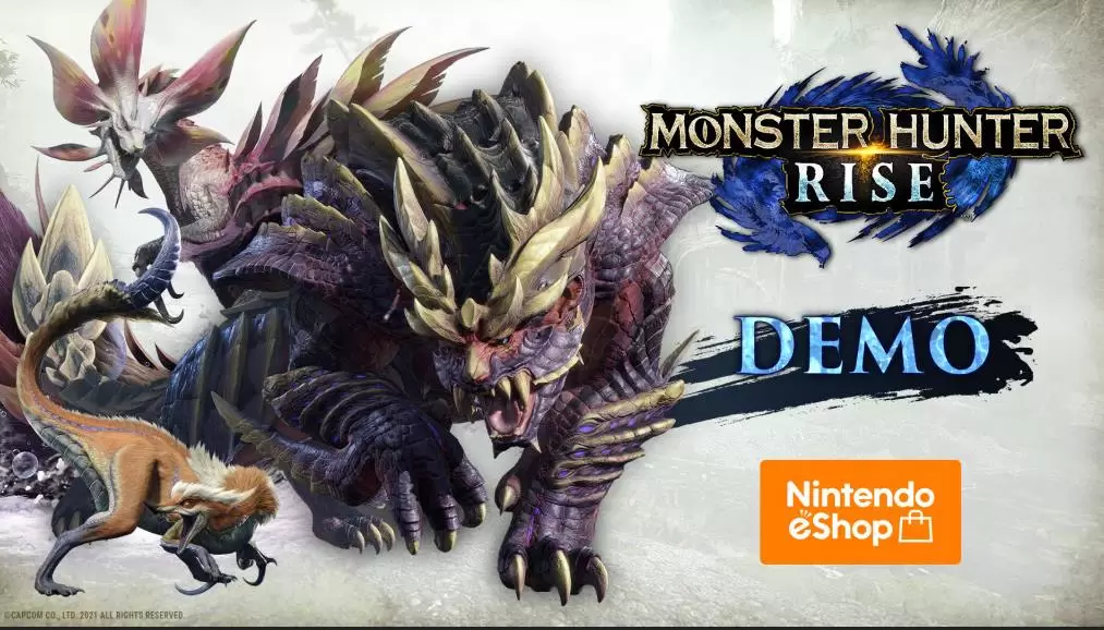 Capcom ปล่อยเดโมใหม่ของเกม Monster Hunter Rise บน Nintendo Switch แล้ว 1 mmonnn | Nintendo Switch | Capcom ปล่อยเดโมใหม่ของเกม Monster Hunter Rise บน Nintendo Switch แล้ว