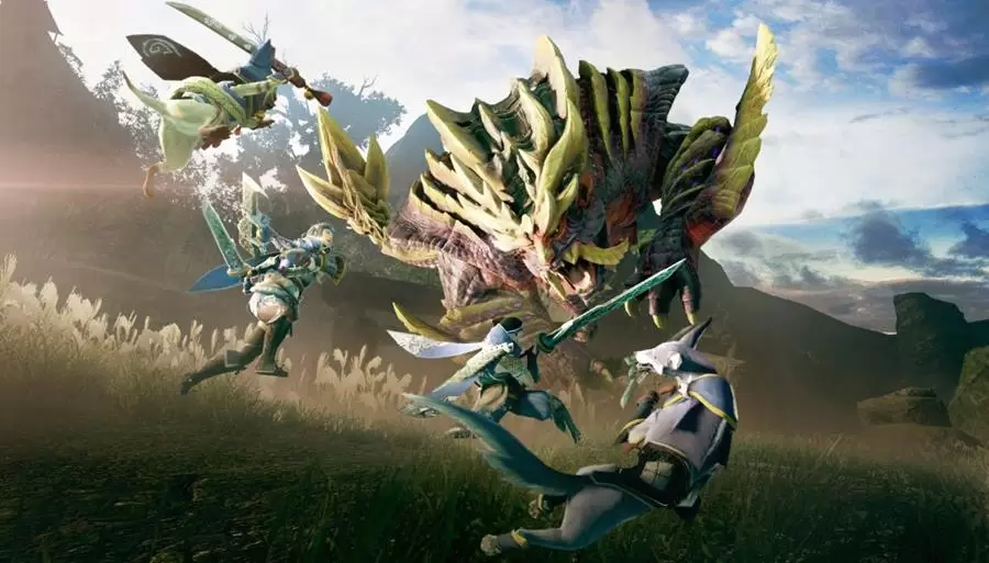 Monster Hunter Rise เปิดตัวอันดับ 1 ในอังกฤษ มาริโอพุ่งขึ้นที่ 2 1 monhunt | Monster Hunter Rise | Monster Hunter Rise เปิดตัวอันดับ 1 ในอังกฤษ มาริโอพุ่งขึ้นที่ 2