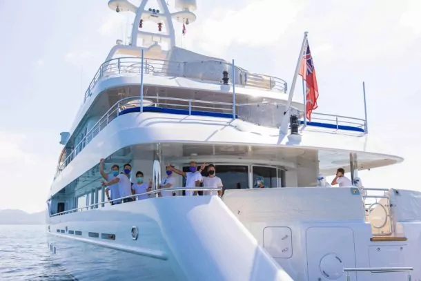 pic 5 AIS digital yacht Quarantine | AIS | ดีป้า จับมือ เอไอเอสเปิดโครงการกักตัวบนเรือยอชต์ ฟื้นท่องเที่ยวไข่มุกอันดามัน