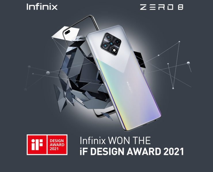IF1 1 | Infinix Zero 8 | Infinix ส่ง Infinix Zero 8 คว้ารางวัลชนะเลิศจาก iF Design Award 2021