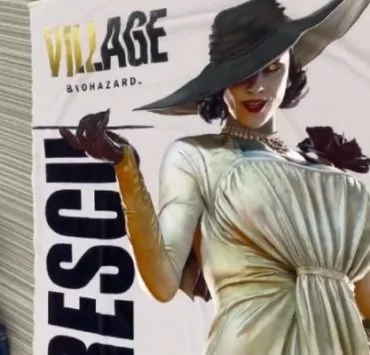 dimitrescu 710x400 1 | PS4 | เปิดผ้าขนหนู Tall Lady ยาวสามเมตร เท่าตัวจริง จากเกม Resident Evil Village