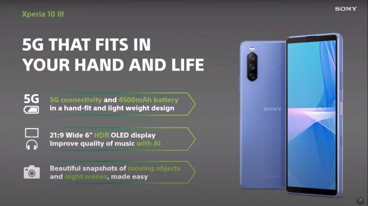 gsmarena 001 13 | Sony‬ | Sony เปิดตัว Xperia 10 III สมาร์ตโฟนระดับกลาง ใช้ SD690