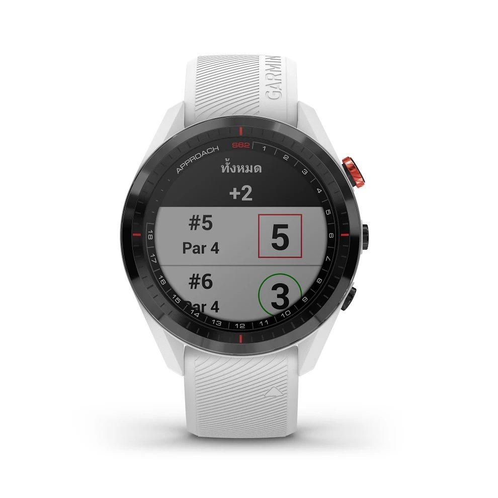 10.ApproachS62 white | APPROACH S12 | การ์มิน เปิดตัว APPROACH S12 สมาร์ทวอทช์ระบบจีพีเอสสำหรับนักกอล์ฟ