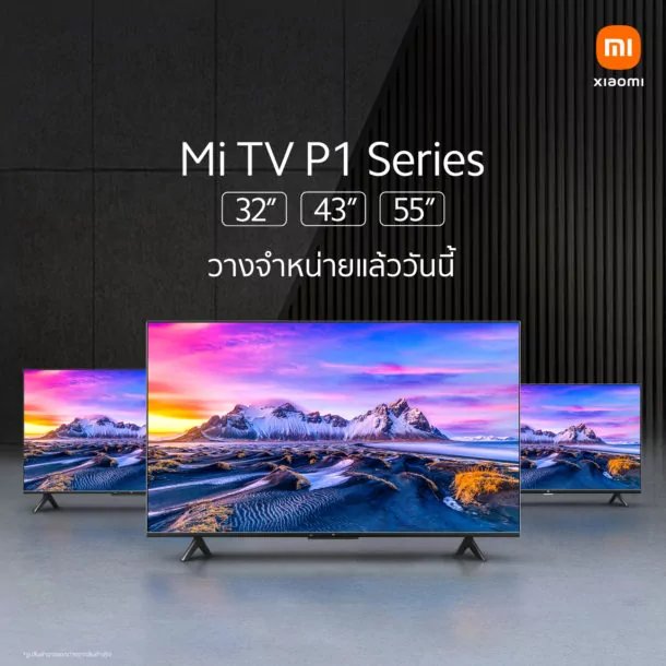 Mi TV P1 Series 1 | Mi Smart Band 6 | เสียวหมี่เติมเต็มไลน์อัพ Redmi Note 10 Series พร้อม Mi Smart Band 6 และ Mi TV