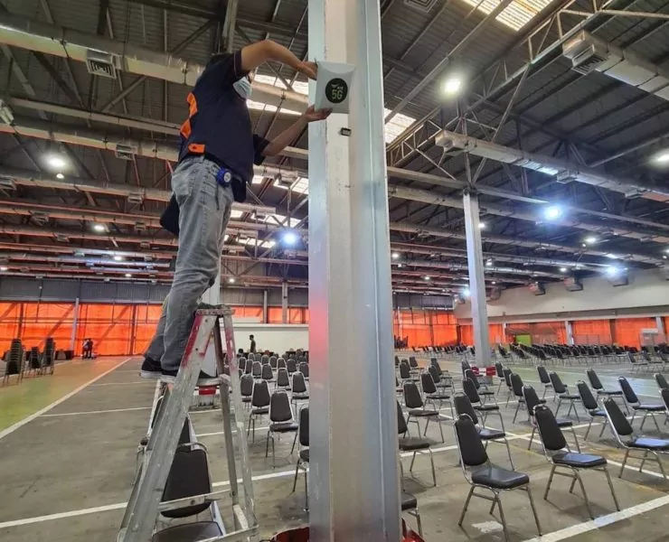 Pic05 AIS5G พร้อมหนุน จุดฉีดวัคซีน เซ็นทรัล ลาดพร้าว | COVID-19 | AIS 5G ยืนยันความพร้อม เชื่อมต่อ ภารกิจฉีดวัคซีน COVID-19 วันแรก ที่ เซ็นทรัล ลาดพร้าว