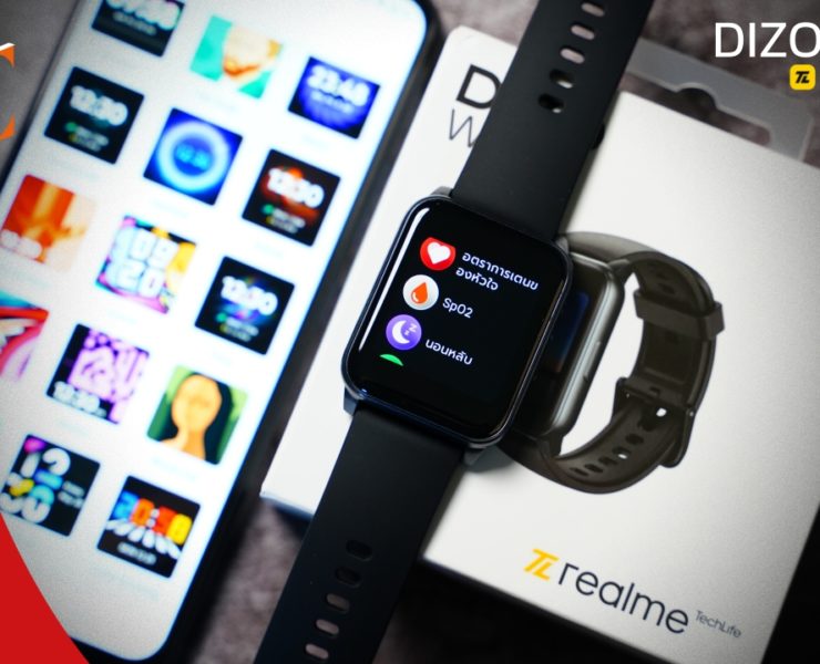 Review DIZO Watch | realme Techlife | รีวิว DIZO Watch นาฬิกาวัดอัตราการเต้นหัวใจและออกซิเจนในเลือด จอสวย ราคาเบา 1,199 บาท