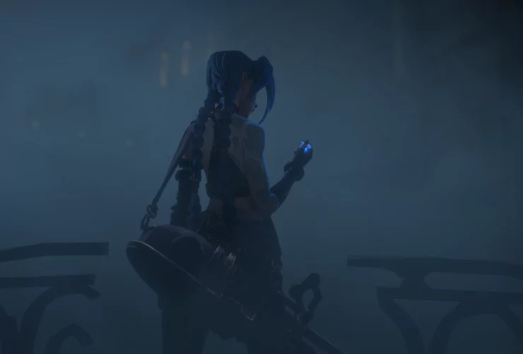 TS JINX BACKSHOT RAW | League of Legends | เตรียมส่ง Arcane ซีรีส์แอนิเมชันจาก League of Legends ลง NETFLIX
