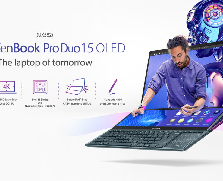 UX582OLED Ad | ZenBook Pro Duo 15 OLED (UX582) | ASUS เปิดตัว ZenBook Pro Duo 15 OLED (UX582) มาพร้อมหน้าจอสอง