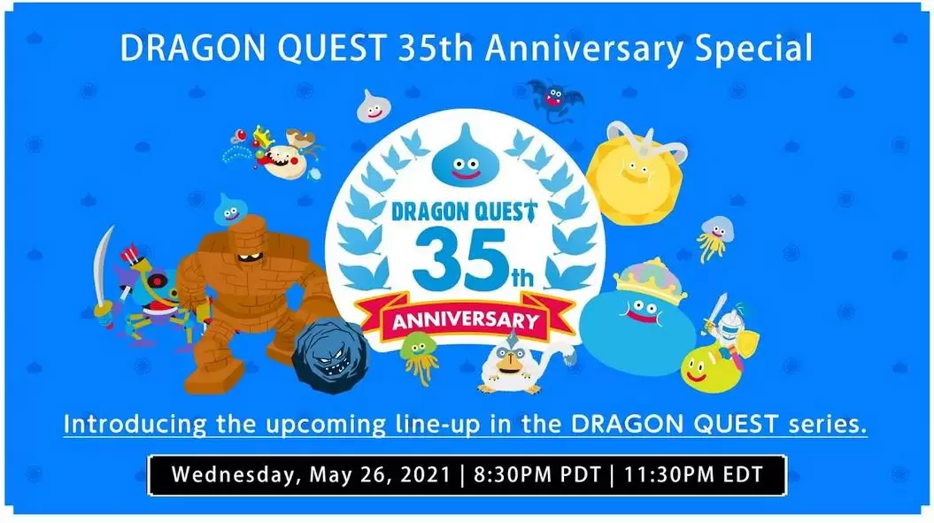 dqqqqqqq | Dragon Quest | ผู้สร้างบอกใบ้อาจเปิดตัวเกม Dragon Quest 12 วันที่ 27 พฤษภาคม นี้