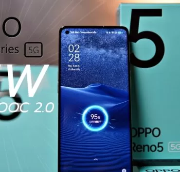 reno5 VOOC C | 65W SuperVOOC 2.0 | OPPO Reno5 Series 5G สมาร์ทโฟน 5G ถ่ายวิดีโอสวย ชาร์จไวสุดๆ ปลอดภัยมั่นใจ ชาร์จเต็ม 100% ในเวลาแค่ 30 นาที!!!