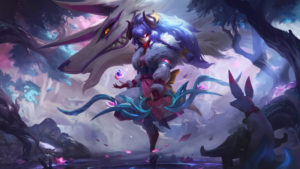 01 Banner State Of Skins Kindred Splash | League of Legend | Riots League Of Legend กล่าวว่าเขาจะทำสกินที่เปลี่ยนหน้าตาตัวละคร น้อยมากๆ