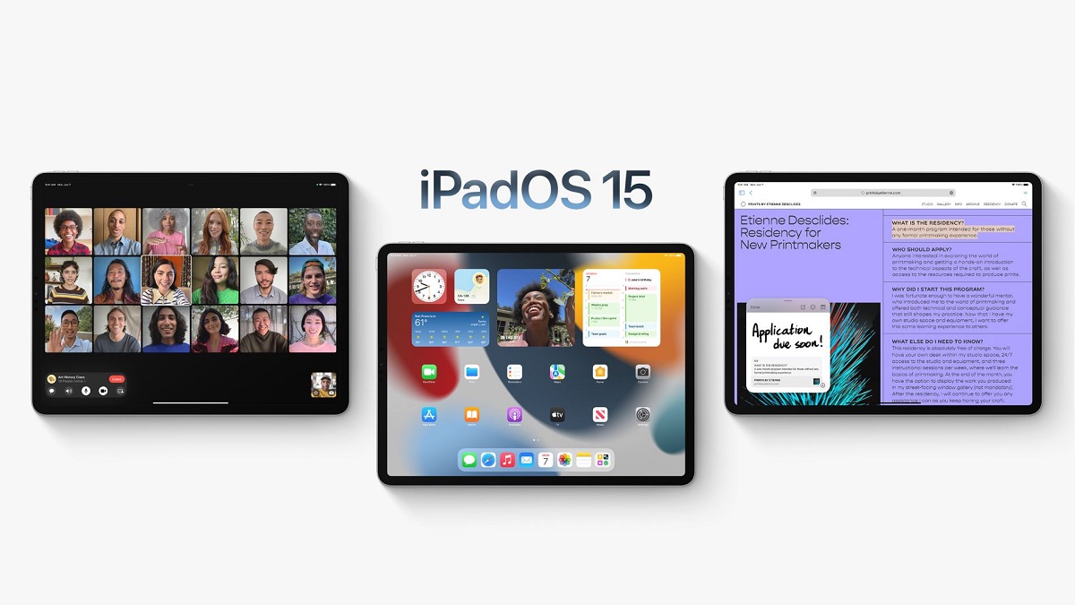 Apple iPadOS 15 | apple | เปิดตัว iPadOS 15 ดีไซน์หน้าจอโฮมใหม่ Multitasking เก่งขึ้นกว่าเดิม