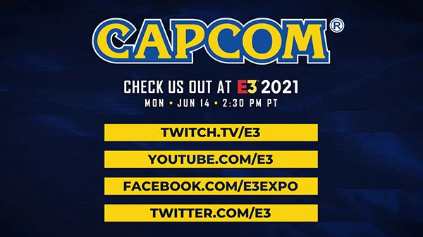 Capcom จะจัดงาน E3 2021 ในวันที่ 14 มิถุนายน (เวลาไทย 15) 1 Capcom E3 06 08 21 | Monster Hunter Rise | Capcom จะจัดงาน E3 2021 ในวันที่ 14 มิถุนายน (เวลาไทย 15)
