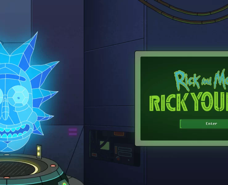 Rick | Rick And Morty | Rick And Morty ฉลอง ซีซั่น 5 ด้วยการเปิดเว็บ Rick Your Self !