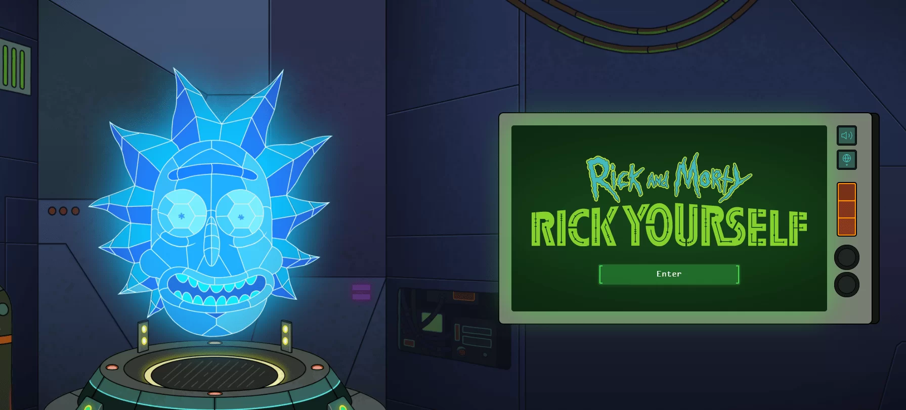 Rick | Rick And Morty | Rick And Morty ฉลอง ซีซั่น 5 ด้วยการเปิดเว็บ Rick Your Self !