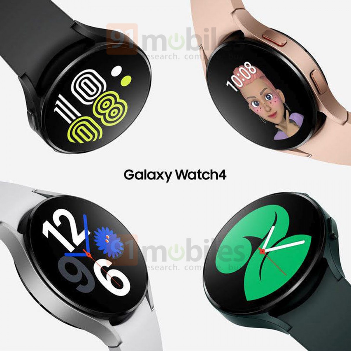 gsmarena 002 9 | Samsung‬ | หลุดภาพ Samsung Galaxy Watch4 ใช้ดีไซน์ใหม่ โมเดิร์นขึ้น