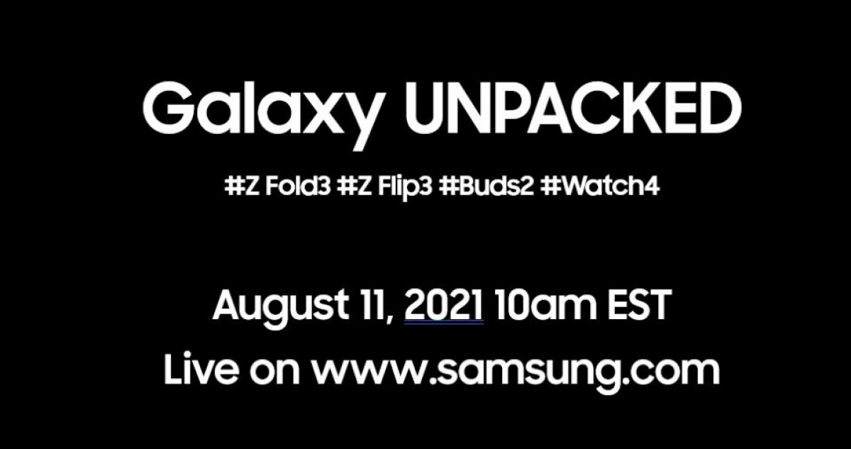 gsmarena 002 | Samsung‬ | Samsung ประกาศจัดงาน Unpacked เปิดตัวของใหม่ 11 สิงหาคมนี้