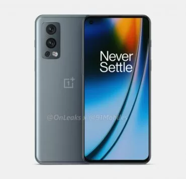 gsmarena 00d | OnePlus | OnePlus เผยแพร่ภาพยืนยันดีไซน์ของ OnePlus Nord 2