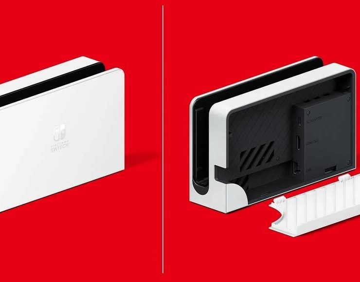 swirxh oled aa | Nintendo Switch Dock | ปู่นินยัน Dock ของ Nintendo Switch (รุ่น OLED) จะใช้กับรุ่นเดิมได้และมีแยกขาย