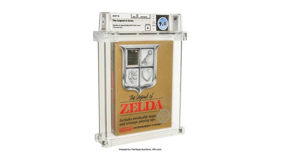 zzzelda | ตลับเกม Legend of Zelda ล็อตแรกกำลังถูกประมูลในราคามากกว่า 3 ล้านบาท