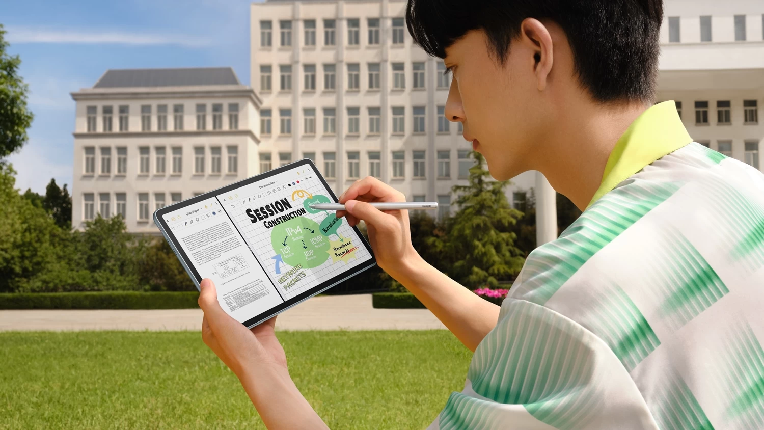 แนะนำแท็บเล็ตโดนๆ HUAWEI MatePad 11 ผู้ช่วยทำงานแบบมือโปรใช้เดี่ยวๆ ว่าดี ใช้คู่ HUAWEI M-Pencil ยิ่งเริด พร้อมก้าวข้ามขีดจำกัดการทำงานข้ามดีไวซ์ให้ทุกงานไร้รอยต่อและสมบูรณ์แบบกว่าที่เคย 1 HUAWEI MatePad 11 Cover 2 | Huawei | แนะนำแท็บเล็ตโดนๆ HUAWEI MatePad 11 ผู้ช่วยทำงานแบบมือโปรใช้เดี่ยวๆ ว่าดี ใช้คู่ HUAWEI M-Pencil ยิ่งเริด พร้อมก้าวข้ามขีดจำกัดการทำงานข้ามดีไวซ์ให้ทุกงานไร้รอยต่อและสมบูรณ์แบบกว่าที่เคย