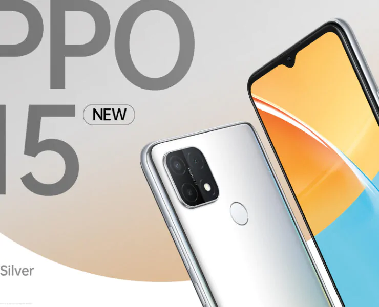 OPPO A15 NEW New color Thumbnail | A15 | OPPO A15 NEW สีใหม่! สีเงิน Rainbow Silver พร้อมให้เป็นเจ้าของตั้งแต่ 20 สิงหาคมนี้ รุ่นนี้ราคาเบา เพียง 4,699 บาท