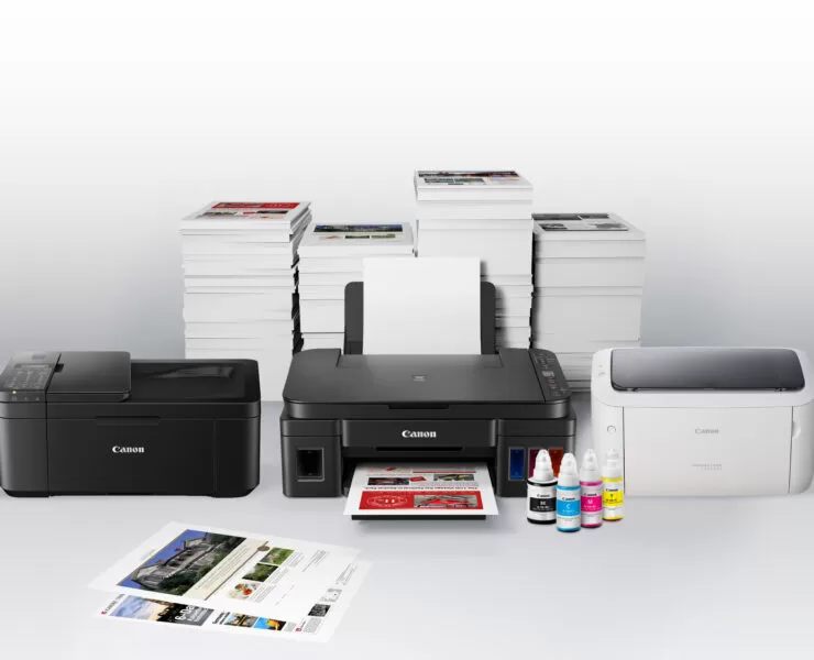 WFH Printer E4270 G3010 LBP6030w 2 | พรินเตอร์ | 5 เคล็ด สำหรับการเลือกพริ้นเตอร์ให้ถูกงานและตรงใจ