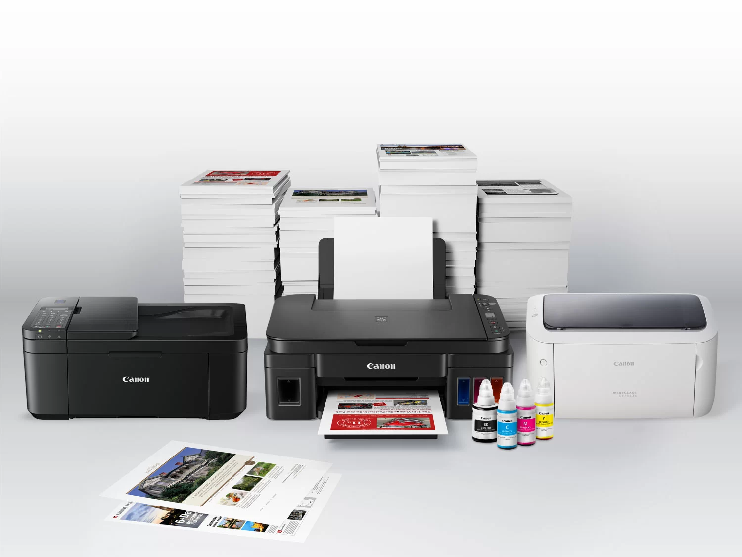 5 เคล็ด สำหรับการเลือกพริ้นเตอร์ให้ถูกงานและตรงใจ 1 WFH Printer E4270 G3010 LBP6030w 2 | Canon | 5 เคล็ด สำหรับการเลือกพริ้นเตอร์ให้ถูกงานและตรงใจ