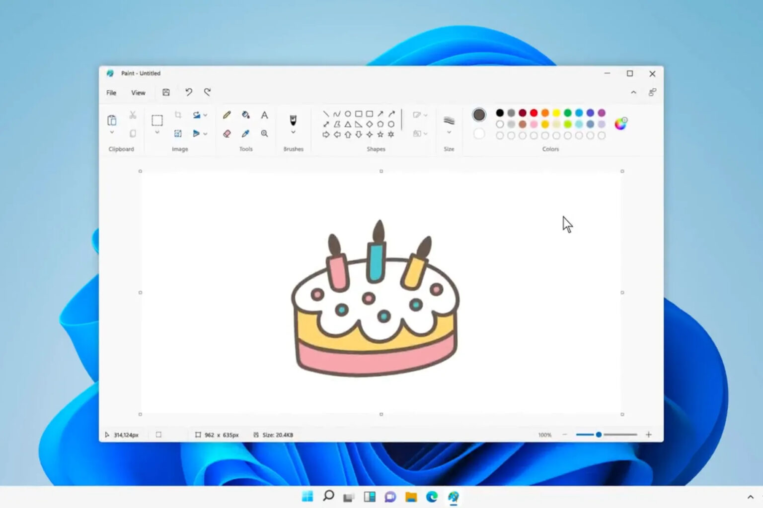 Microsoft ออกแบบแอป Paint ใหม่หมดจด มี Dark mode แล้วด้วย