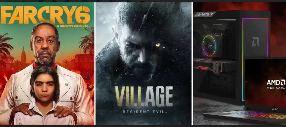 ซื้อ AMD Ryzen พร้อม AMD Radeon รับฟรีเกม Far Cry 6 และ Resident Evil Village 1 amd free game | AMD Radeon | ซื้อ AMD Ryzen พร้อม AMD Radeon รับฟรีเกม Far Cry 6 และ Resident Evil Village
