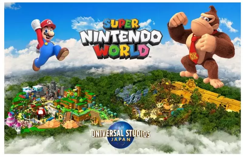 dddk | Super Nintendo World | นินเทนโด เปิดตัวสวนสนุกดองกี้คอง ใน Super Nintendo World ที่ Universal Studios