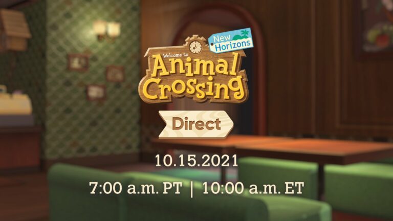ACNH Direct 10 06 21 768x432 1 | Animal Crossing New Horizons | มาแล้วนินเทนโดประกาศงานขายตรงเกม Animal Crossing: New Horizons ในเดือน ตุลาคม