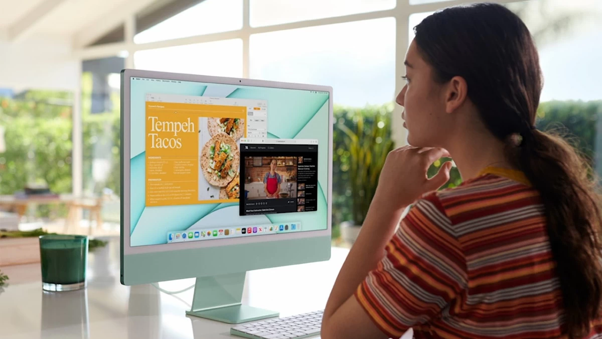 Apple iMac 2021 green feature image | apple | Apple กำลังพัฒนา iMac ขนาดหน้าจอ 30 นิ้วอยู่
