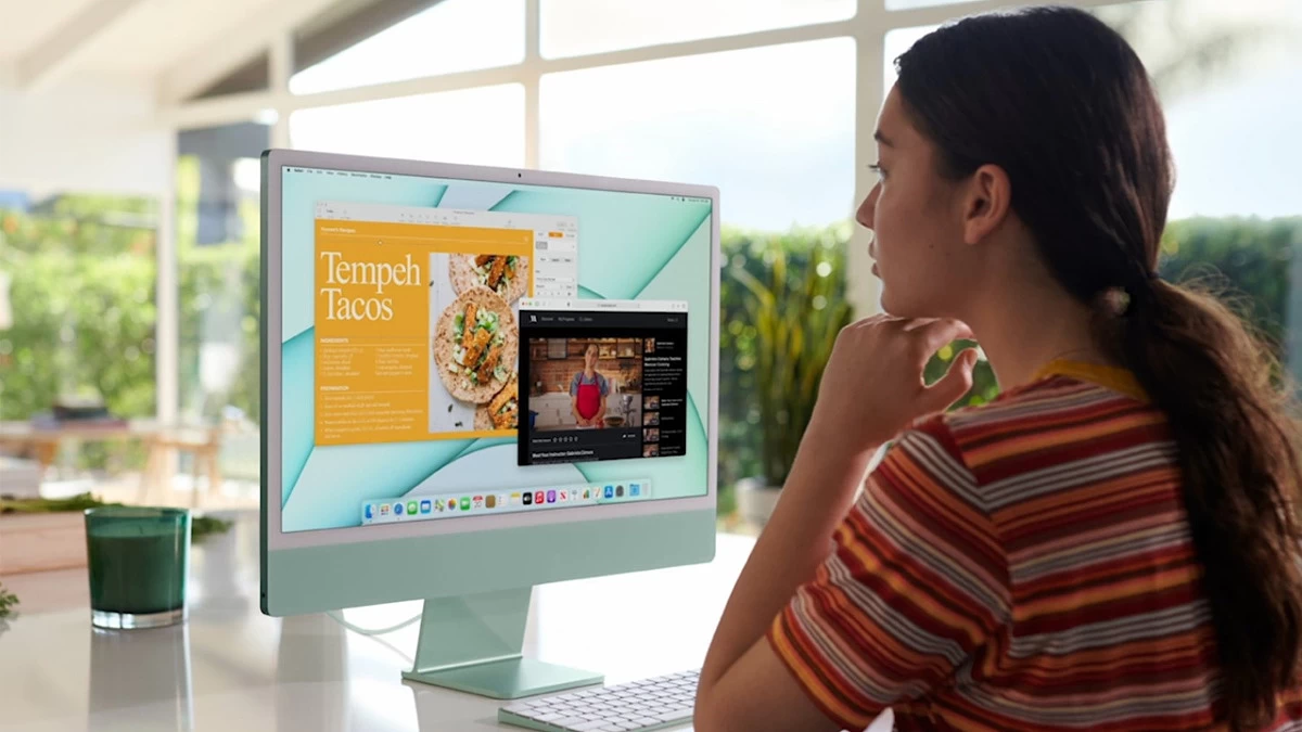 Apple กำลังพัฒนา iMac ขนาดหน้าจอ 30 นิ้วอยู่ 1 Apple iMac 2021 green feature image | apple | Apple กำลังพัฒนา iMac ขนาดหน้าจอ 30 นิ้วอยู่