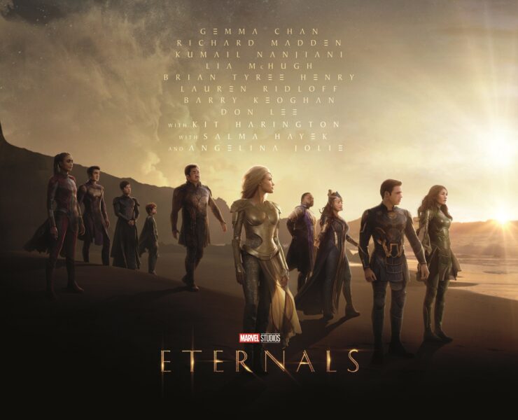 ETN Poster | Eternals ฮีโร่พลังเทพเจ้า | เปิดตำนาน 5 นักคิด และ 5 นักสู้ จาก Eternals ฮีโร่พลังเทพเจ้า