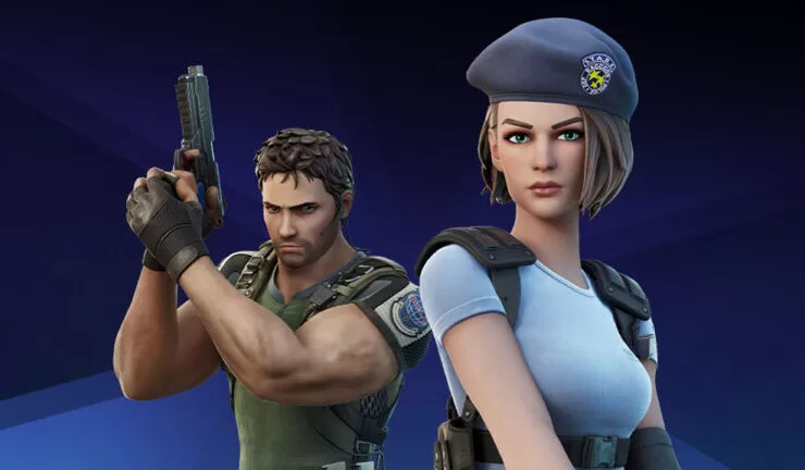 Fortnite Resident Evil 10 23 21 001 768x432 1 | Fortnite | เกม Fortnite ประกาศเพิ่ม Chris Redfield และ Jill Valentine จากซีรีส์ Resident Evil เป็นชุดตัวละครในเกม