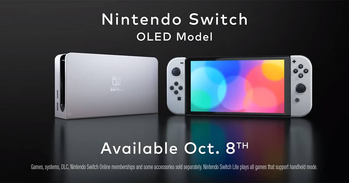 Nintendo Switch OLED | Nintedo Switch | Nintendo Switch รุ่น OLED มีฮาร์ดแวร์ที่รองรับการแสดงผลแบบ 4K/60 FPS