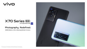 vivo เปิดตัว X70 Series 5G สมาร์ตโฟนเรือธงรุ่นท็อป กล้องพัฒนาร่วมกับ Zeiss
