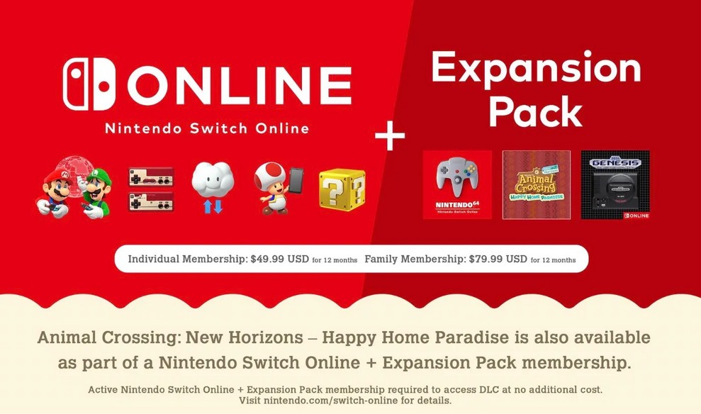 nin lo | Nintendo Switch | ปู่นินเปิดบริการ Nintendo Switch Online + Expansion Pack เพิ่มราคารายปีสุดโหด