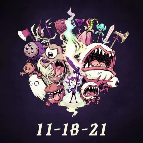 FEBfM2RXsAEe1 J | Don't starve together | มาไง! Terraria จับมือกับ Don't starve together เพิ่มบอสใหม่!