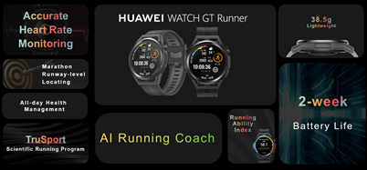 HUAWEI WATCH GT Runner Advertorial 2 3 | AppGallery | HUAWEI WATCH GT Runner นิยามใหม่ของผู้ช่วยเทรนนิ่ง-เก็บสถิติ มุ่งสู่การวิ่งอย่างมืออาชีพ