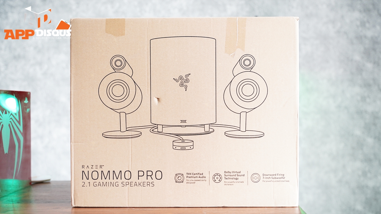 RAZER NOMMO PRO DSC04957 | Dolby Virtual Audio | รีวิว RAZER NOMMO PRO ลำโพง 2.1 เกรดโปรสำหรับเกมเมอร์ เสียงแน่นกระหึ่ม THX, Dolby Virtual Audio ฟังเพลงดูหนังสะใจ