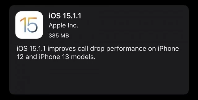 gsmarena 001 11 | iOS 15 | Apple ส่งอัปเดต iOS 15.1.1 สำหรับ iPhone 12 และ iPhone 13