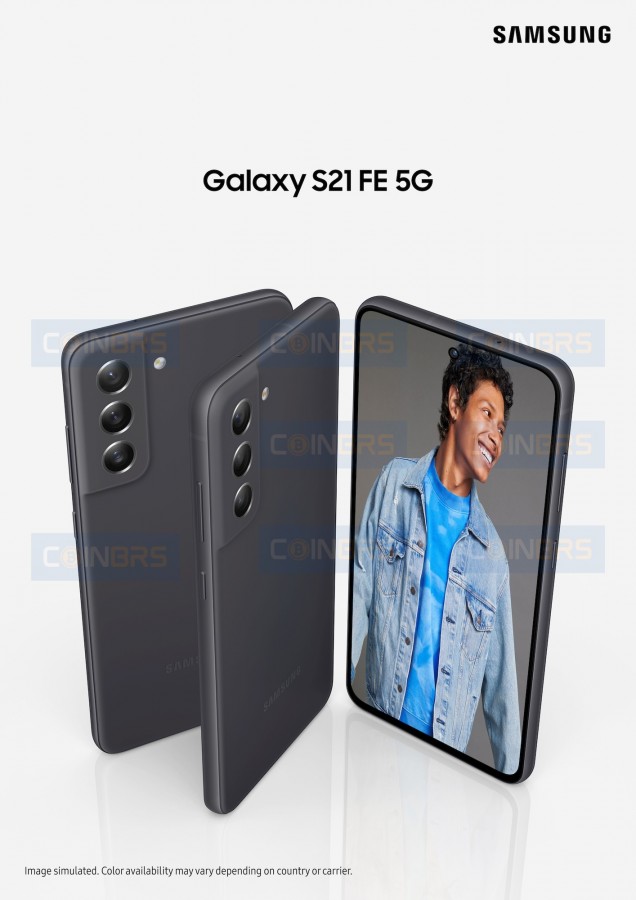 gsmarena 002 1 1 | Samsung Galaxy S21 | หลุดภาพโปรโมทของ Samsung Galaxy S21 FE 5G เผยสเปกและดีไซน์เครื่อง