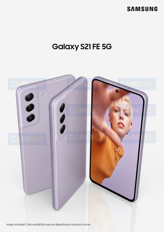 gsmarena 005 | Samsung Galaxy S21 | หลุดภาพโปรโมทของ Samsung Galaxy S21 FE 5G เผยสเปกและดีไซน์เครื่อง