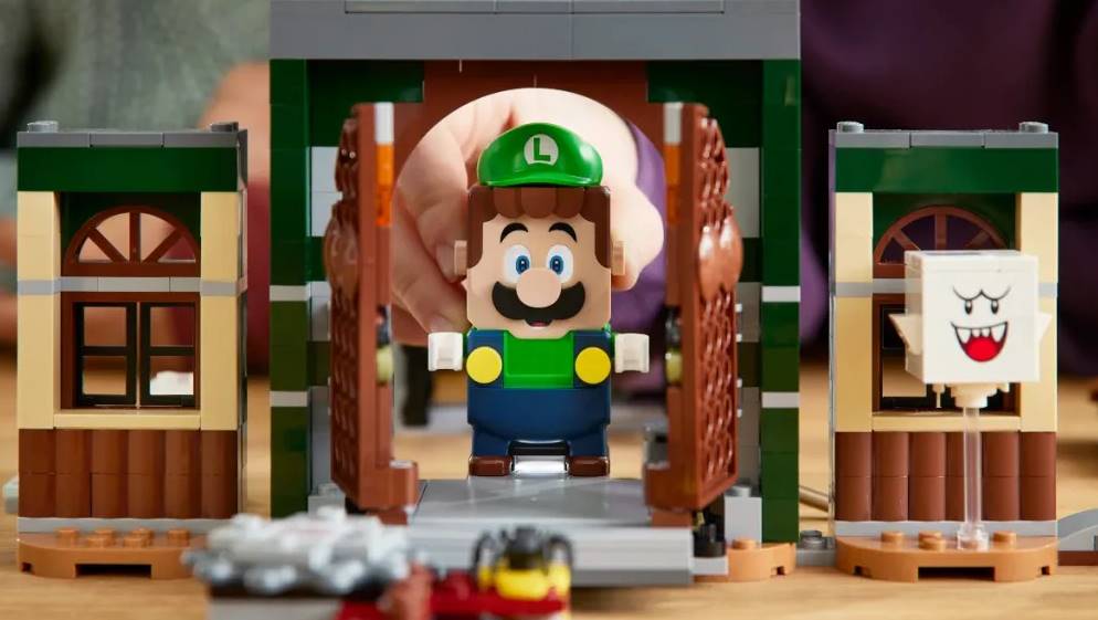 lui | LEGO | นินเทนโดเปิดตัวของเล่น LEGO จากเกม Luigi's Mansion