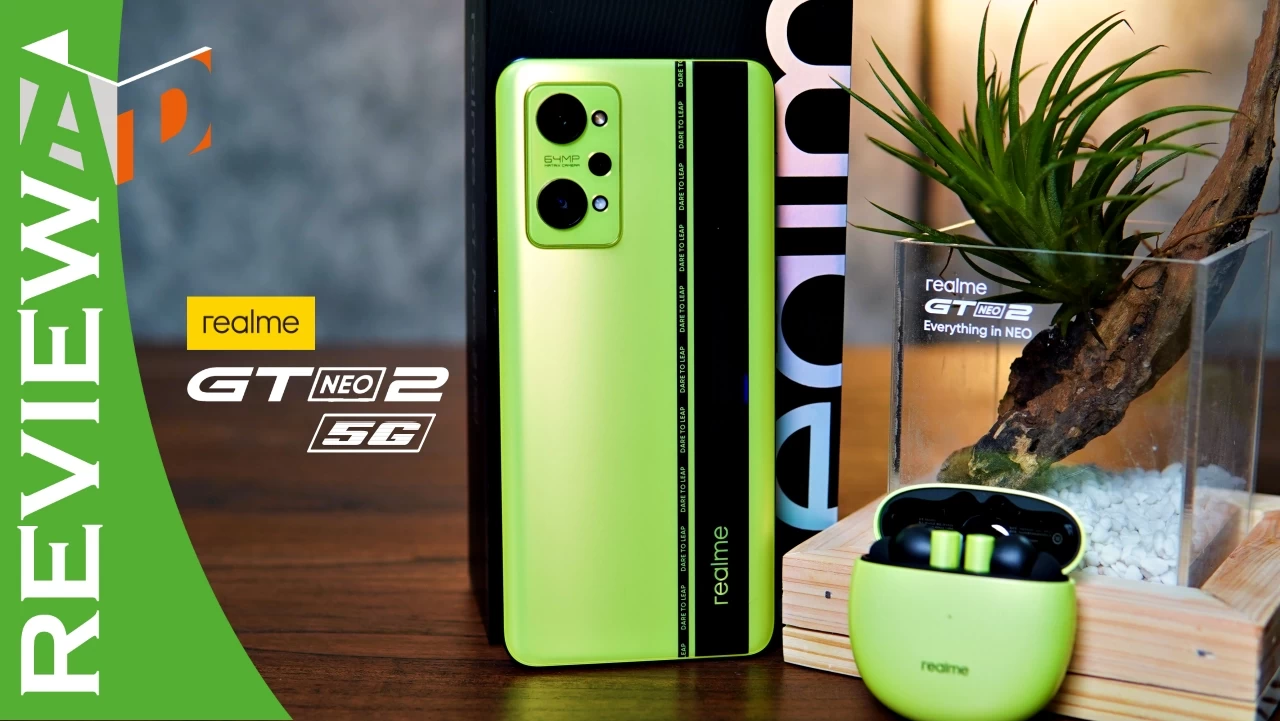 รีวิว realme GT Neo2 5G ออกมาฆ่าเรือธง ฟีเจอร์ล้ำรอบตัว หน้าจอ E4 AMOLED 120Hz สเปคแรงในราคาเบา 1 realme GT Neo2 5G NEO GREEN Review | รีวิว realme GT Neo2 5G ออกมาฆ่าเรือธง ฟีเจอร์ล้ำรอบตัว หน้าจอ E4 AMOLED 120Hz สเปคแรงในราคาเบา