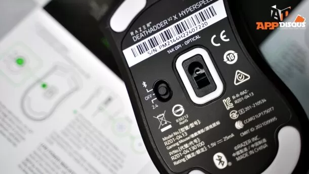 Razer Deathadder v2 x Hyperspeed DSC07805 | Deathadder v2 x Hyperspeed | รีวิว Razer Deathadder v2 x Hyperspeed เมาส์เกมมิ่งไร้สายสองระบบ สรีระศาสตร์ยอดเยี่ยม