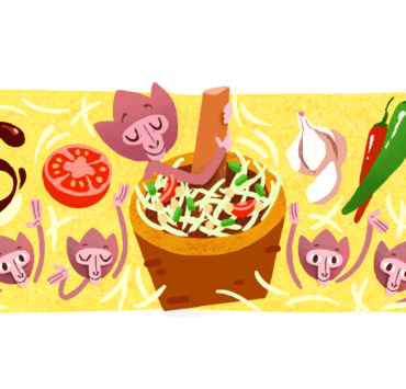 Somtum Doodle | Doodle | Google จัดทำ Doodle พิเศษเพื่อเฉลิมฉลองเมนู “ส้มตำ”
